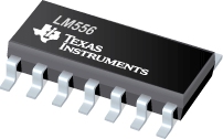 circuito integrado LM556D NE556 SMD