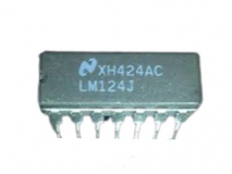 circuito integrado LM124J dip 14 pinos